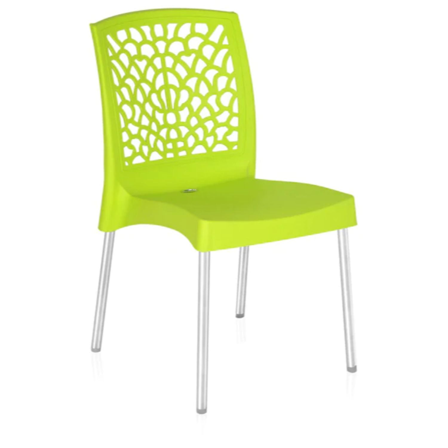 Nilkamal Novella 19 Plastic Armless Chair (Citrus Green) - Nilkamal | VK Furniture & Electronics Mangalore