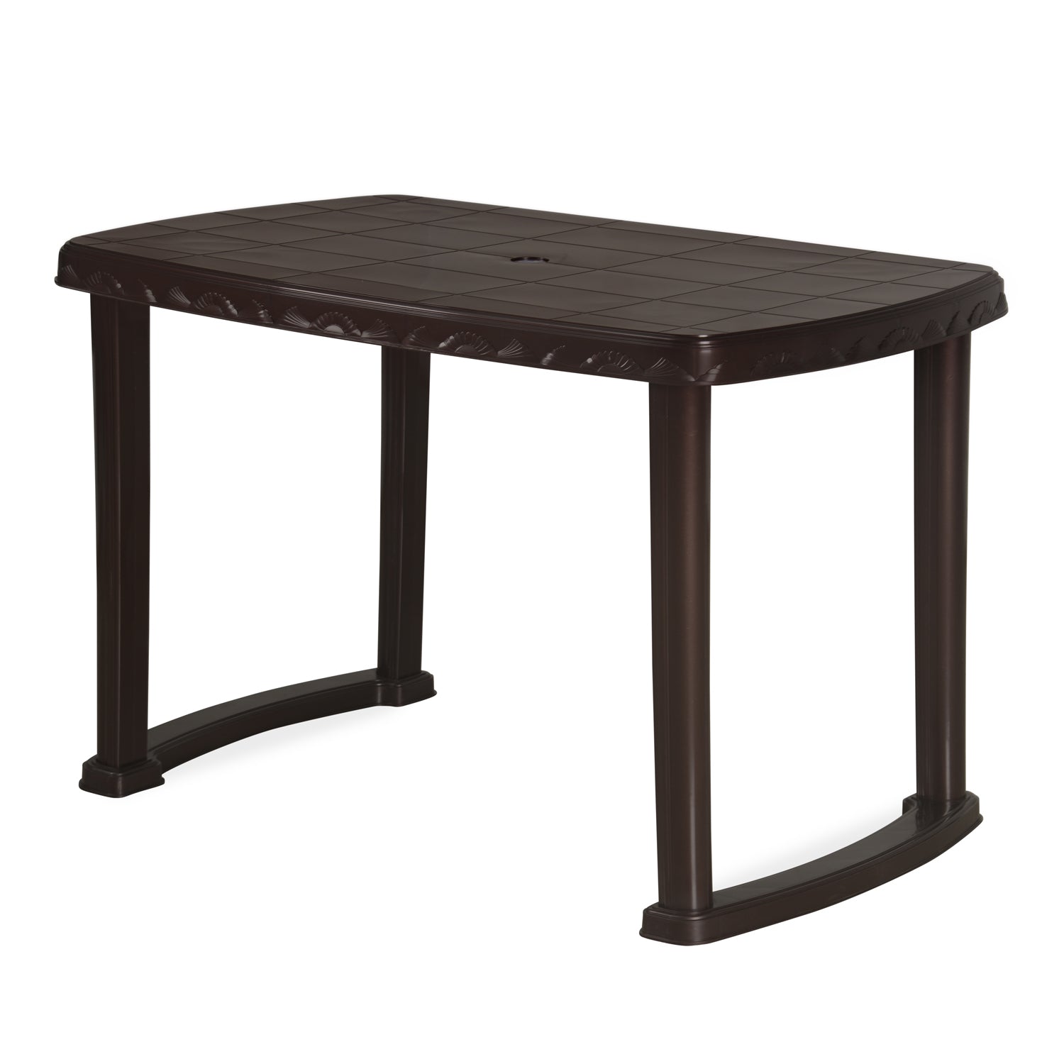 Nilkamal Shahenshah Dining Table (Weather Brown) - Nilkamal | VK Furniture & Electronics Mangalore
