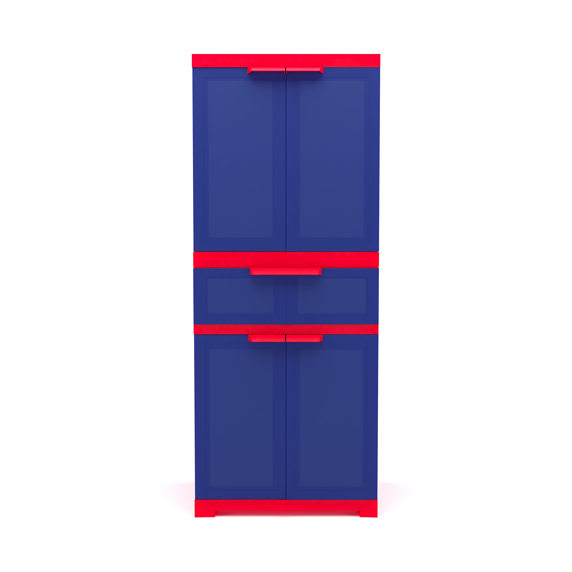 Nilkamal Freedom with 1 Drawer (Pepsi Blue / Bright Red / Yellow) - Nilkamal | VK Furniture & Electronics Mangalore