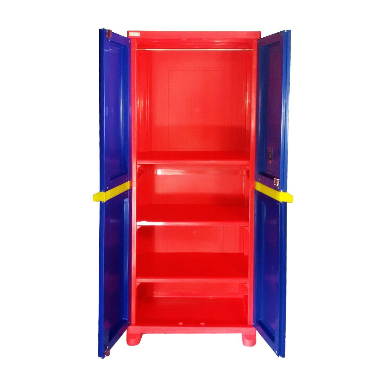 Nilkamal Freedom Big 1 (FB1) Plastic Storage Cabinet (Pepsi Blue, Bright Red and Yellow) - Nilkamal | VK Furniture & Electronics Mangalore