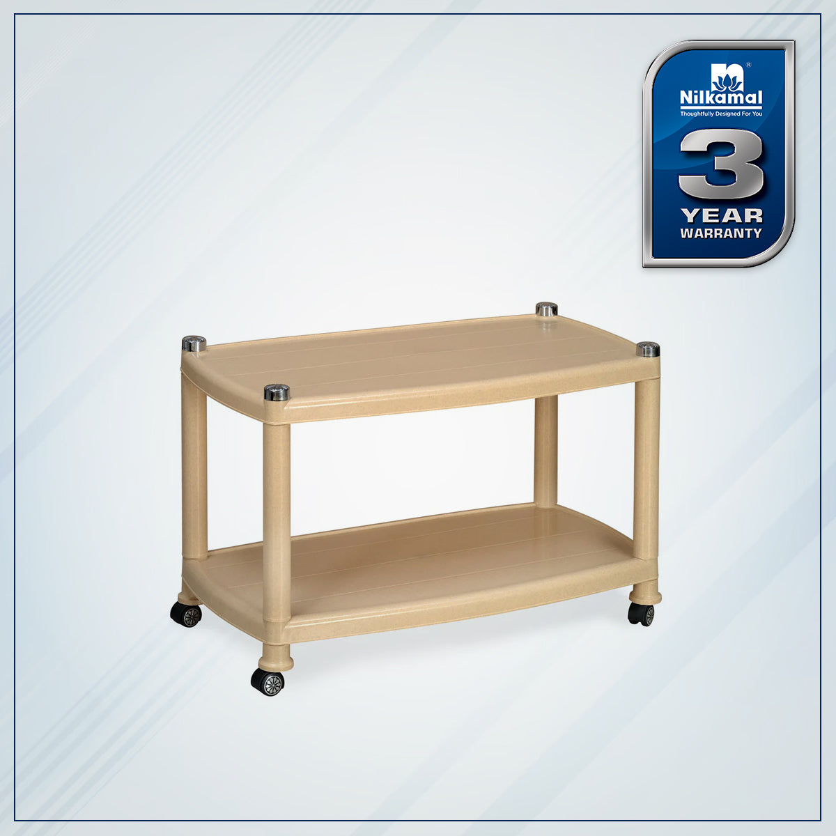 Nilkamal Center Table 5 (Marble Beige) - Nilkamal | VK Furniture & Electronics Mangalore