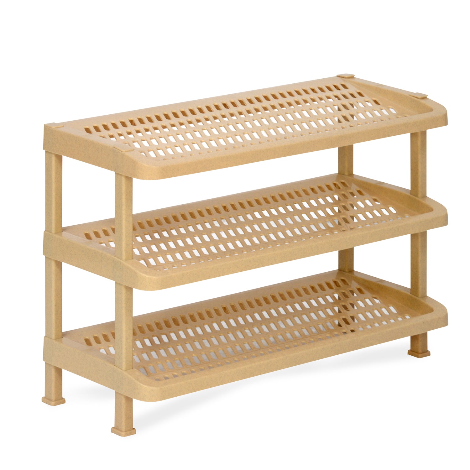 Nilkamal Multipurpose Rack 03 (Marble Beige) - Nilkamal | VK Furniture & Electronics Mangalore