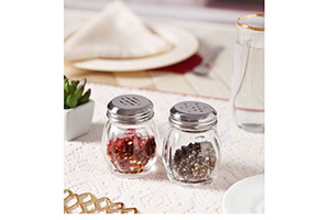 Roxx Arcadia Dispense Case Salt & Pepper Shakers